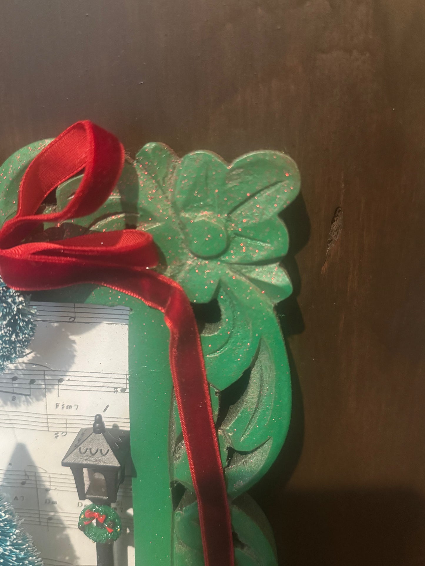 Storybook Holiday Entryway Framed Decor