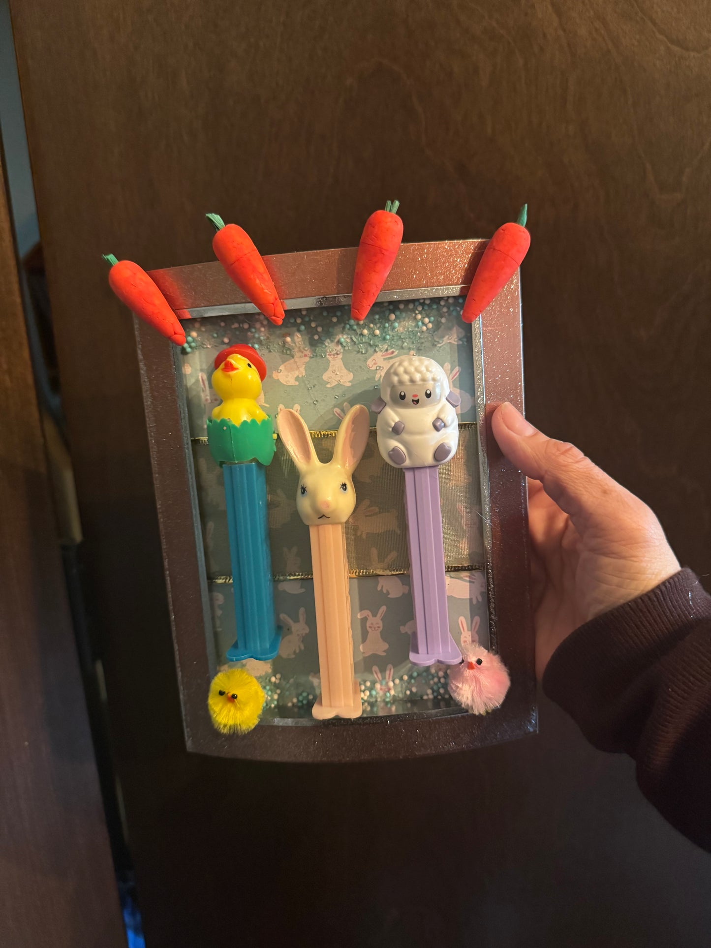 Easter PEZ Frame